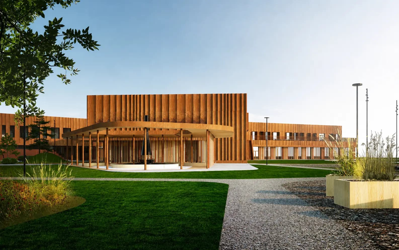 Tiskre School with Bisly commercial automation